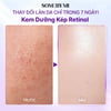 Trước và sau khi sử dụng Kem dưỡng da căng bóng Some By Mi