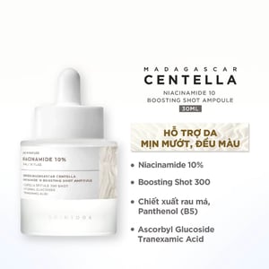 Skin1004 Madagascar Centella Niacinamide 10 Boosting Shot Ampoule