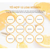 Mặt nạ dưỡng sáng săn chắc da JMsolution tổ hợp 12 Vitamin