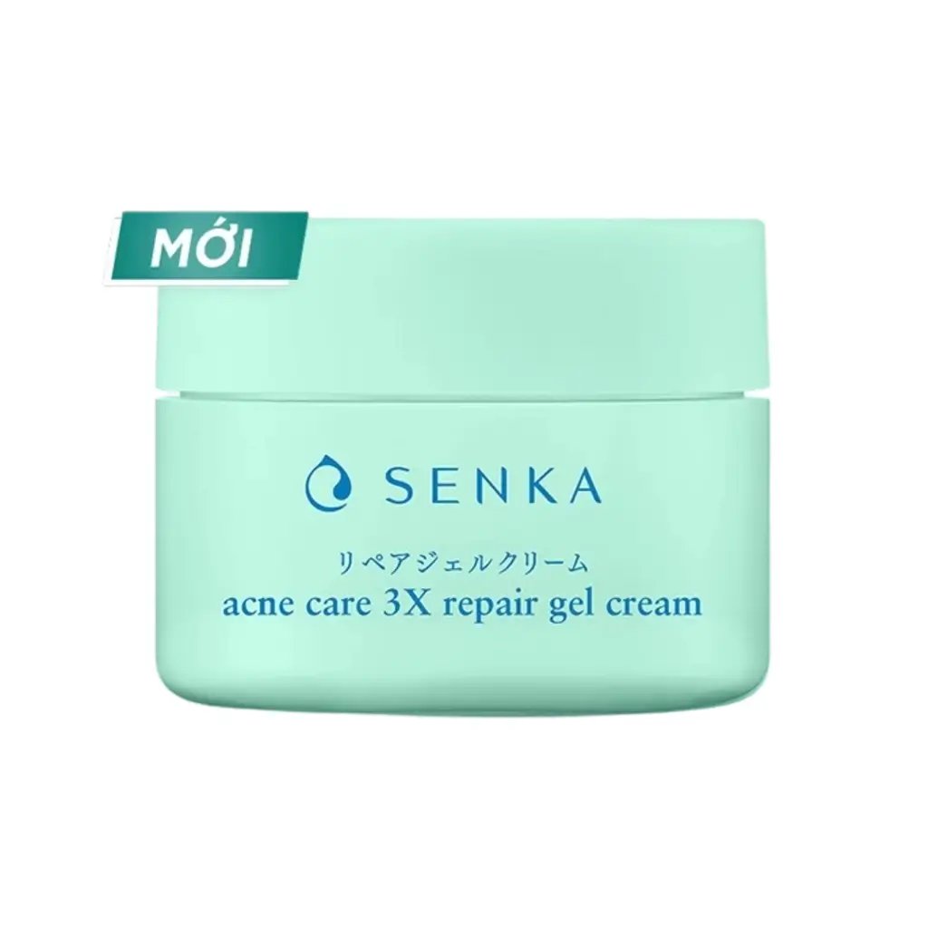 Kem dưỡng cho da mụn Senka Acne Care 3X Repair Gel Cream 50g