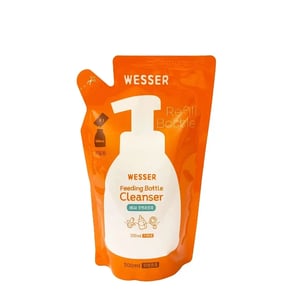 Gói nước rửa bình sữa thuần chay Wesser 500ml