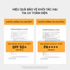 Hiệu quả Kem chống nắng AHC Masters Aqua