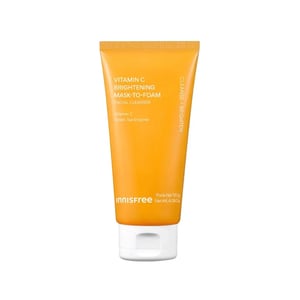 Sữa rửa mặt sáng da INNISFREE Vitamin C Brightening Mask-To-Foam Facial Cleanser 120g