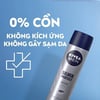 Xịt khử mùi NIVEA MEN Silver Protect không cồn