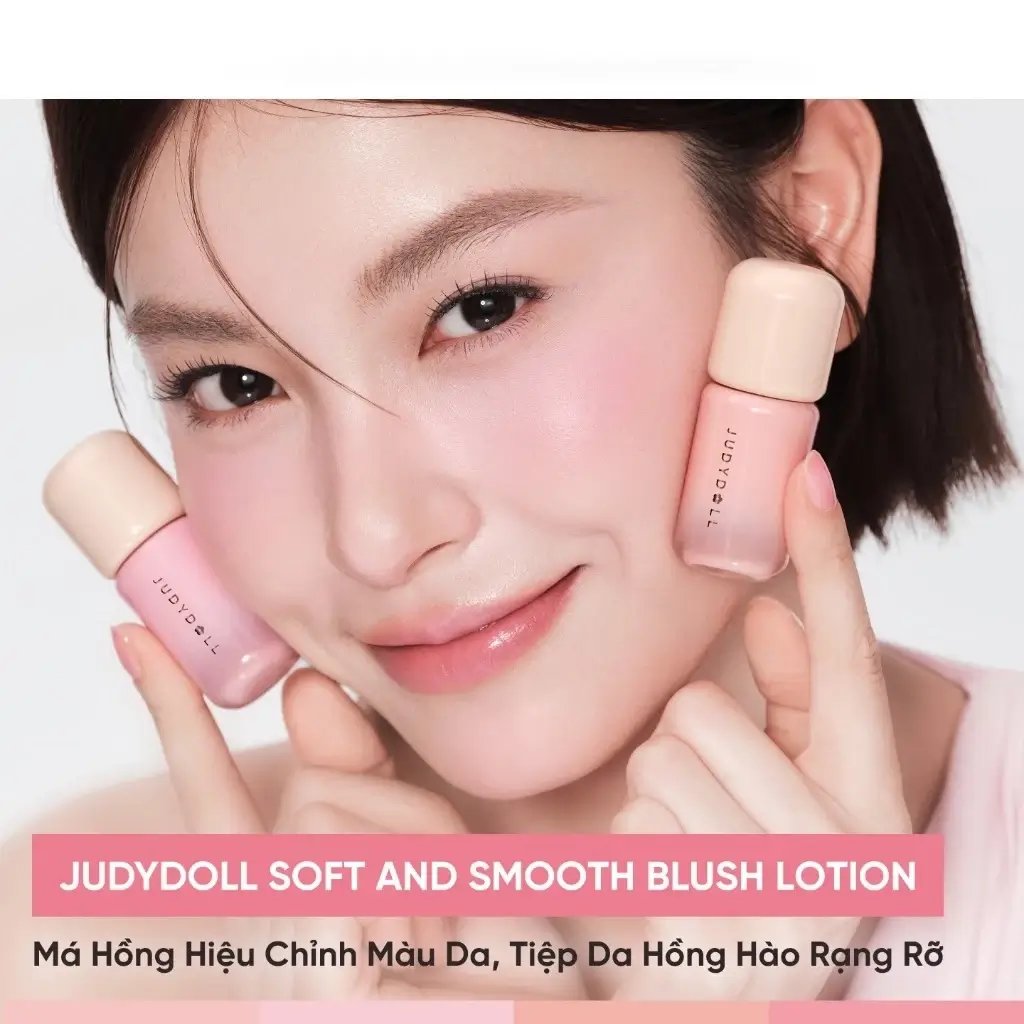 Má hồng dạng kem Judydoll Soft And Smooth Blush Lotion