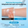 Trước và sau khi sử dụng Tẩy trang dạng sữa Torriden DIVE IN Cleansing Milk