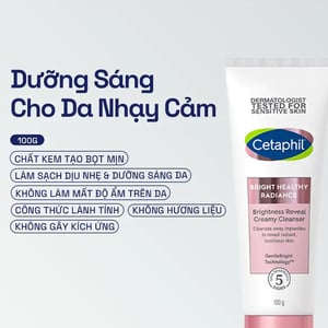 Sữa rửa mặt CETAPHIL BRIGHT HEALTHY RADIANCE CLEANSER 100g