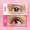 Trước và sau khi sử dụng Mascara dài và cong mi Maybelline Hyper Curl Waterproof