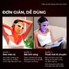 Mặt nạ ánh sáng Halio PureGlow Ultralite Silicone LED Face Mask đơn giản dễ dùng