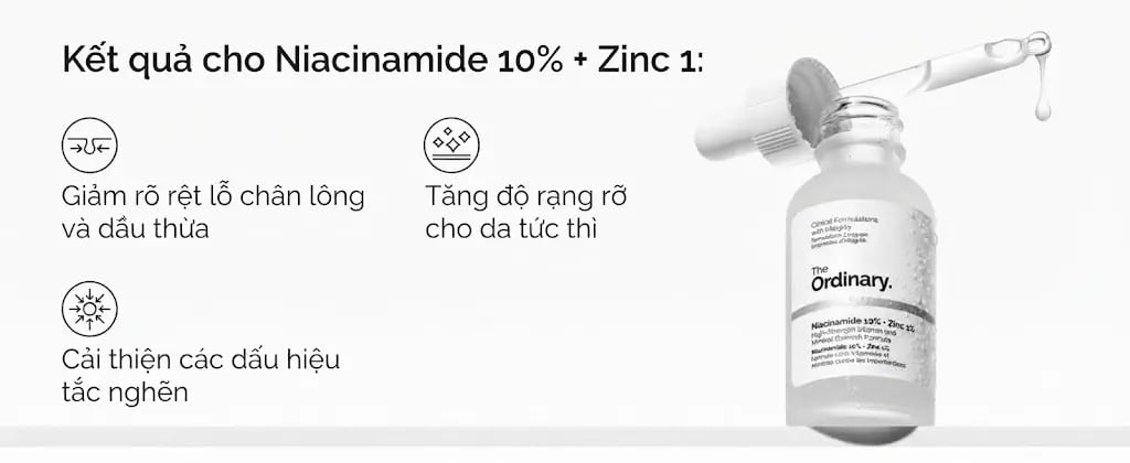 Công dụng The Ordinary Niacinamide
