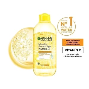 Nước tẩy trang Garnier Micellar Cleansing Water Vitamin C 400ml