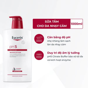 Sữa tắm Eucerin pH5 Sensitive Skin Washlotion