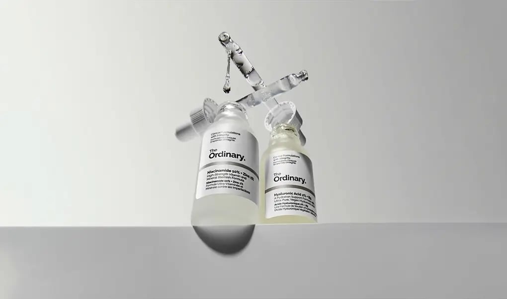 The Ordinary Niacinamide và Hyaluronic Acid