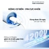 Bàn chải điện sạch sâu Halio Sonic SmartClean Electronic Toothbrush động cơ bền pin cực khỏe