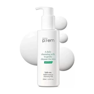 Sữa tẩy trang Make P:rem Safe Me Relief Moisture Cleansing Milk 200ml