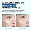 Trước và sau khi sử dụng Isntree Hyaluronic Acid Watery Sun Gel SPF 50