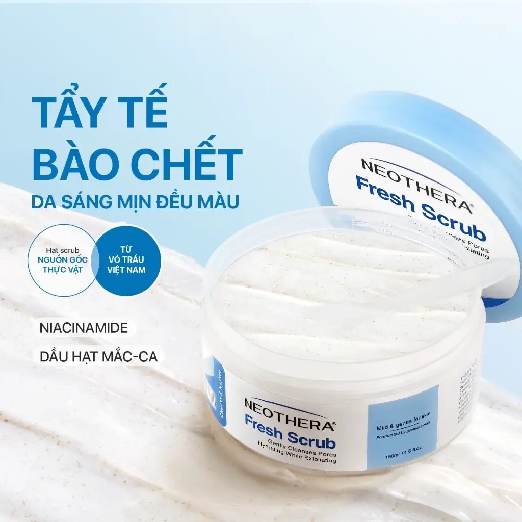 Tẩy tế bào chết Neothera Fresh Scrub