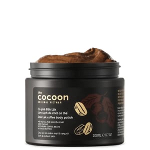 Tẩy da chết cơ thể cà phê Đắk Lắk Cocoon