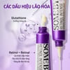 Trước và sau khi sử dụng Kem dưỡng mắt giảm lão hóa Some By Mi Retinol