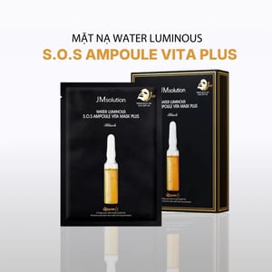 Mặt nạ dưỡng sáng săn chắc da JMsolution Water Luminous S.O.S Ampoule Vita Mask Plus