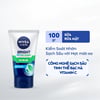 Sữa rửa mặt NIVEA MEN Bright 8H Oil Clear Scrub