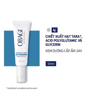 Kem dưỡng ẩm 24h Obagi Hydrate Light Weightless Gel Cream 50ml