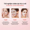 3 bước chuyển màu Cosrx Poreless Clarifying Charcoal Mask