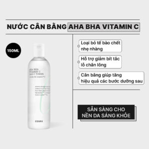 Cosrx Refresh AHA BHA Vitamin C Daily Toner
