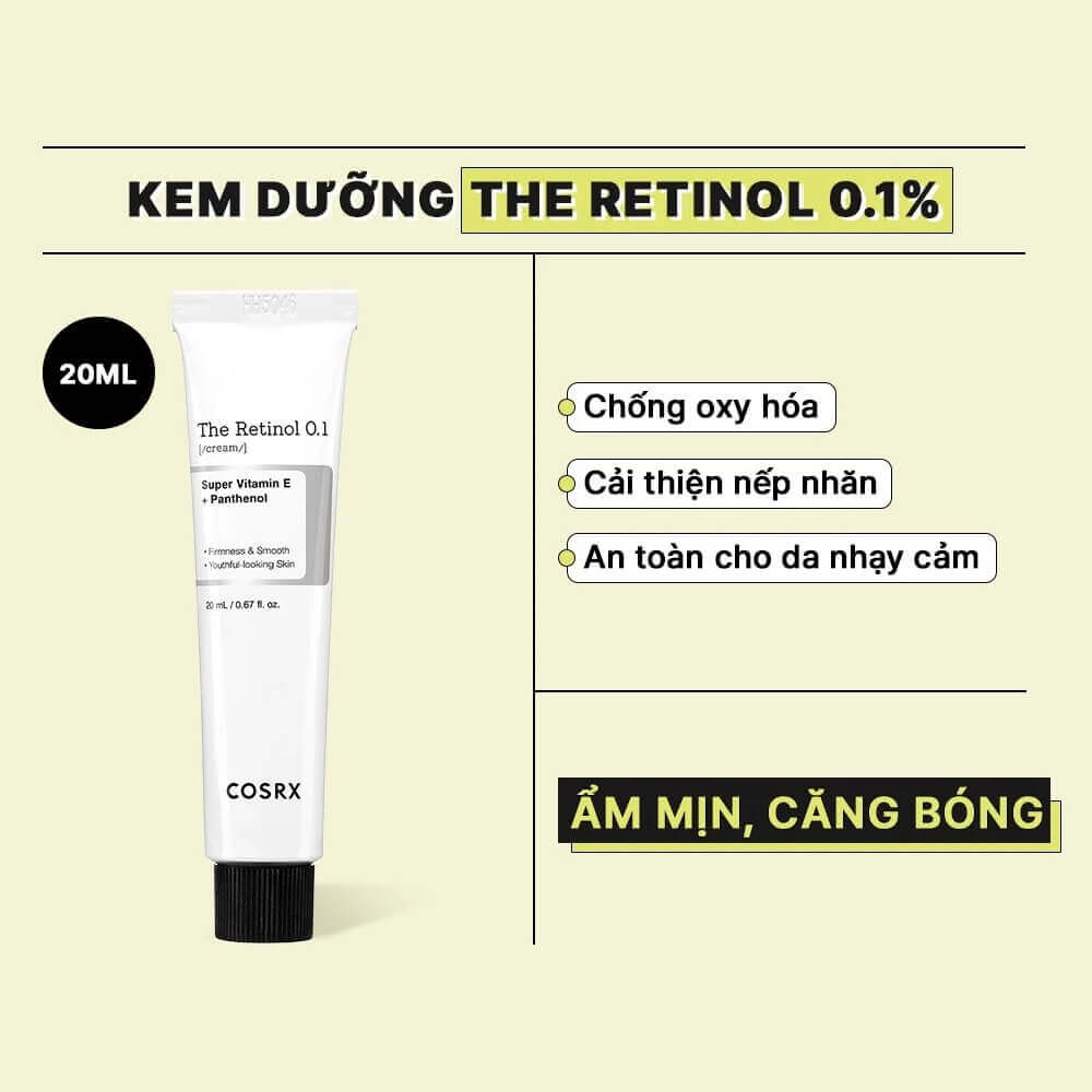 Cosrx The retinol 0.1 cream Cosrx The retinol 0.1 cream