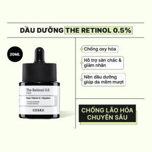 Cosrx The Retinol 0.5 Oil