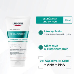 Eucerin DermoPure Clinical Correcting Gel To Foam