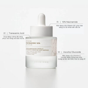 Skin1004 Madagascar Centella Niacinamide 10 Boosting Shot Ampoule