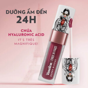 Son dưỡng ẩm 24h Vaseline Emily In Paris Berry Bisous