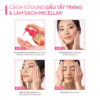 Cách sử dụng Dầu tẩy trang Bioderma Sensibio Micellar Cleansing Oil