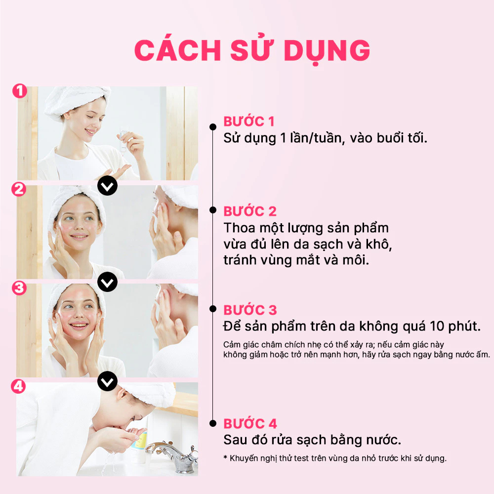 Cách sử dụng Tẩy da chết Cosrx The AHA BHA PHA LHA 35 Peel Cách sử dụng Tẩy da chết Cosrx The AHA BHA PHA LHA 35 Peel