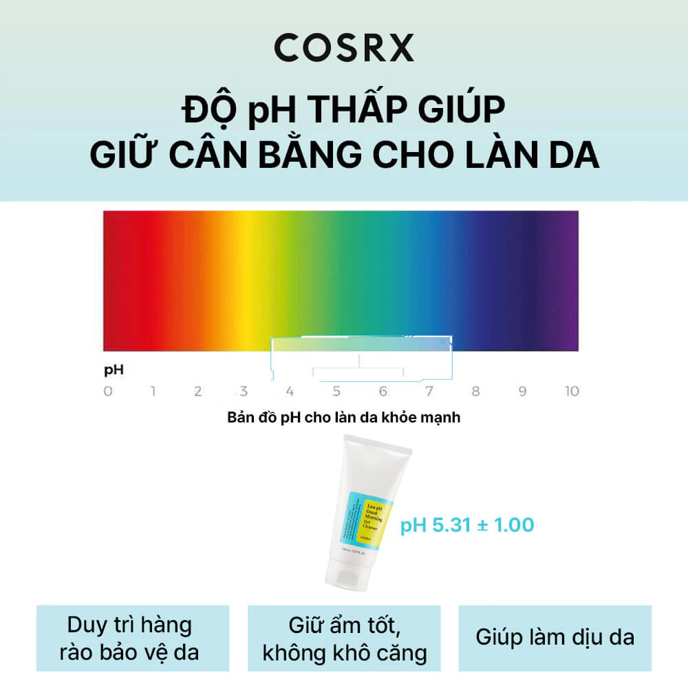 Sữa rửa mặt độ Ph thấp Cosrx Low pH Good Morning Gel Cleanser Sữa rửa mặt độ Ph thấp Cosrx Low pH Good Morning Gel Cleanser