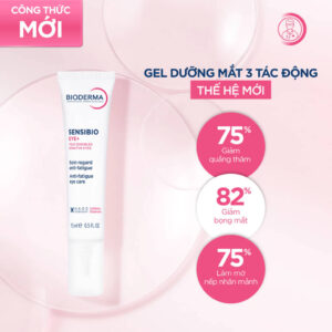 Gel dưỡng mắt Bioderma Sensibio Eye công thức mới