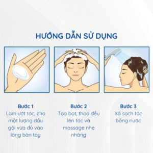Hướng dẫn sử dụng Gội Xả Chanh Sả Bạc Hà Thorakao 2in1