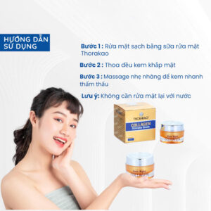 hướng dẫn sử dụng kem nghệ Collagen Thorakao