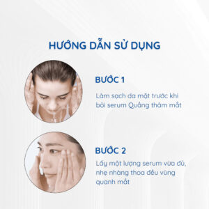 Hướng dẫn sử dụng Serum Giảm Quầng Thâm Mắt Thorakao
