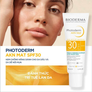 Kem chống nắng Bioderma Photoderm Akn Mat Spf30