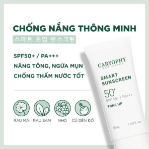 Kem chống nắng nâng tông Caryophy Smart Tone - Up Suncreen
