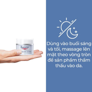 Kem dưỡng ẩm Eucerin Ultrasensitive Aquaporin Nourishing Gel Cream