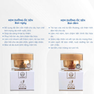 Kem Dưỡng Da Ốc Sên Thorakao ngày và đêm