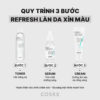 Quy trình sử dụng Cosrx Refresh AHA BHA Vitamin C Daily Toner