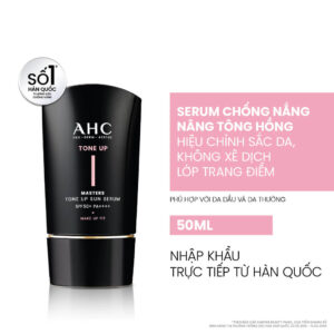 serum chống nắng AHC MASTERS TONE UP SUN SERUM