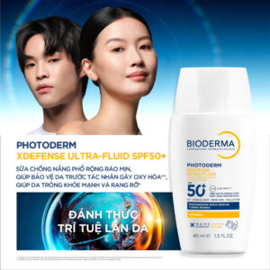 Sữa chống nắng Photoderm XDefense Ultra-fluid SPF50+ 40ml