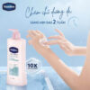 Sữa dưỡng thể sáng da Vaseline sáng mịn sau 2 tuần