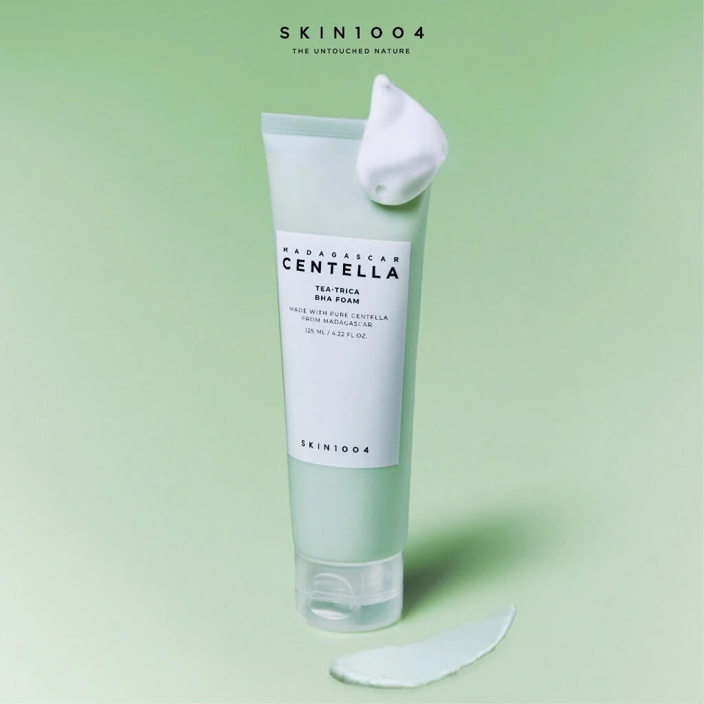 sữa rửa mặt Skin1004 Madagascar Centella Tea -Trica BHA Foam sữa rửa mặt Skin1004 Madagascar Centella Tea -Trica BHA Foam