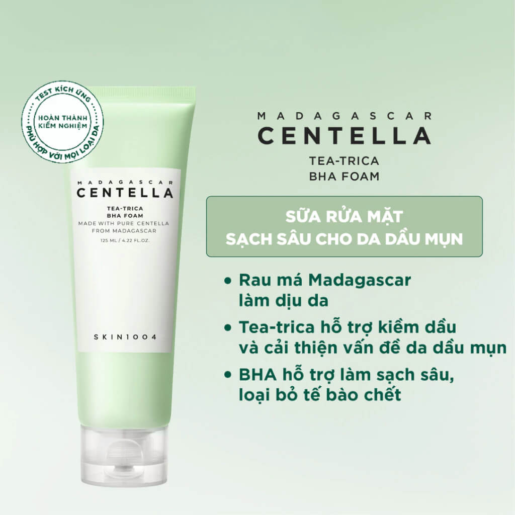 Sửa rửa mặt sạch sâu Skin1004 Sửa rửa mặt sạch sâu Skin1004